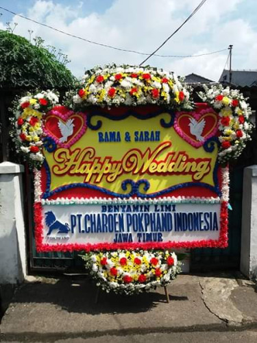 Karangan Bunga Pernikahan  di Kubu Raya